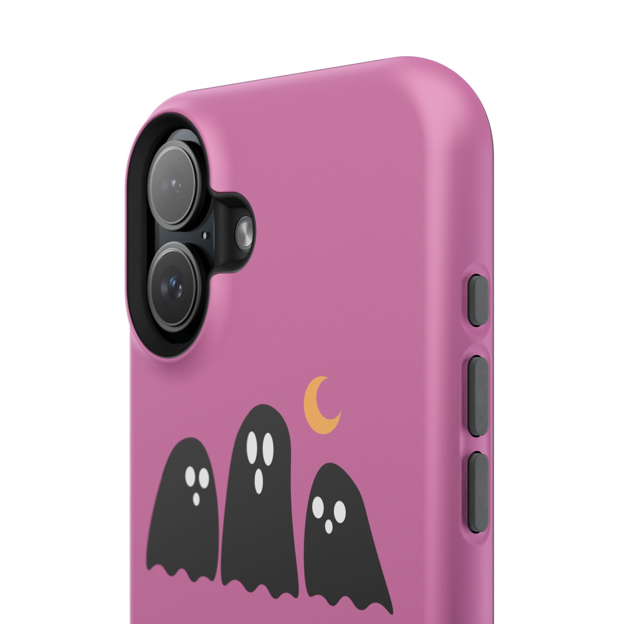 Ghostly Boo University Impact-Resistant Cases, Cute Phone Cover, Halloween Gift, College Student Accessory, Alumni Case