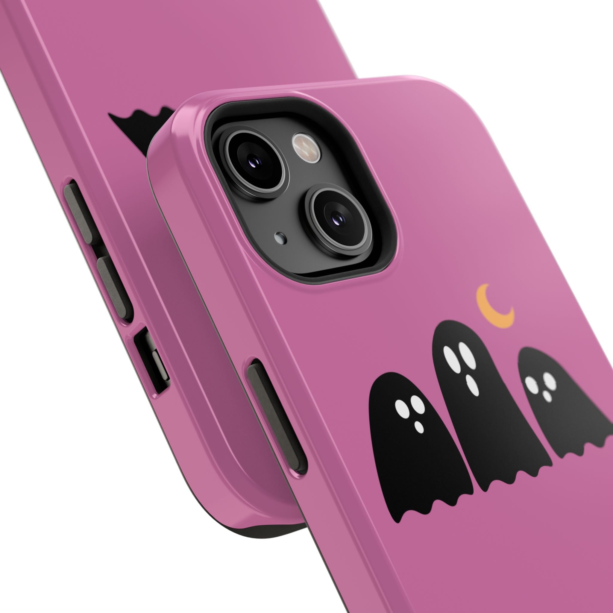 Ghostly Boo University Impact-Resistant Cases, Cute Phone Cover, Halloween Gift, College Student Accessory, Alumni Case