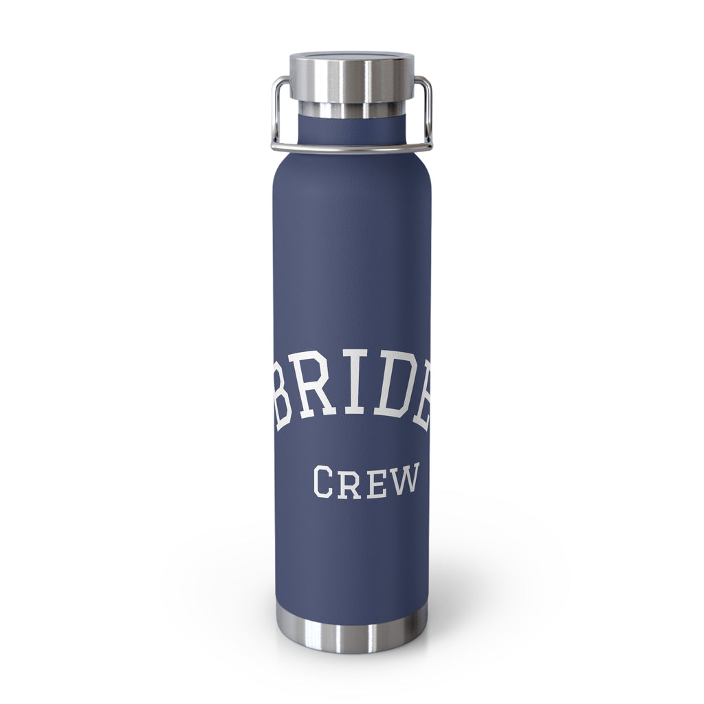 Bride Crew Insulated Water Bottle | Wedding Gift, Bridal Party Favor, Engagement Party, Floral Design, Eco-Friendly Beverage Container