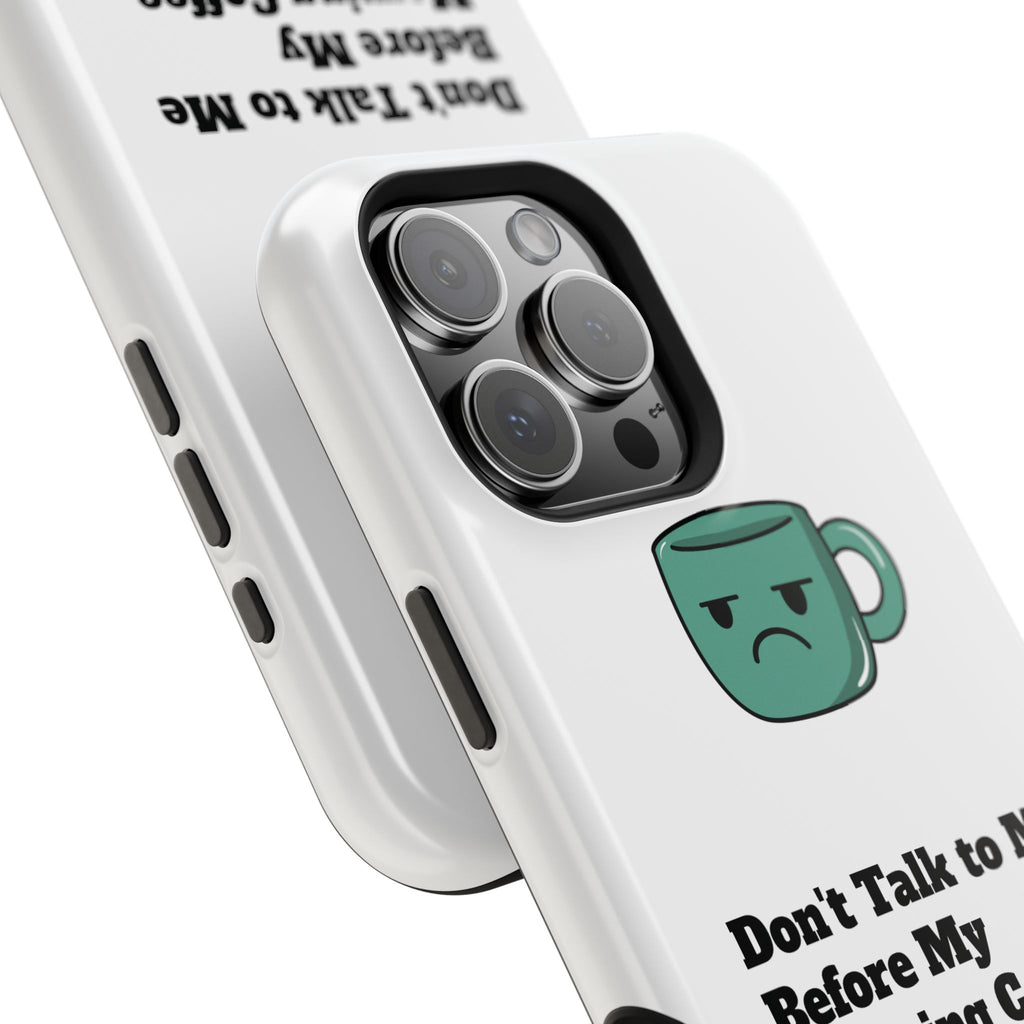 Coffee-Themed Magnetic Phone Cases, Funny Gift for Coffee Lovers, Morning Essential, Quirky Phone Accessories, Unique Merchandise
