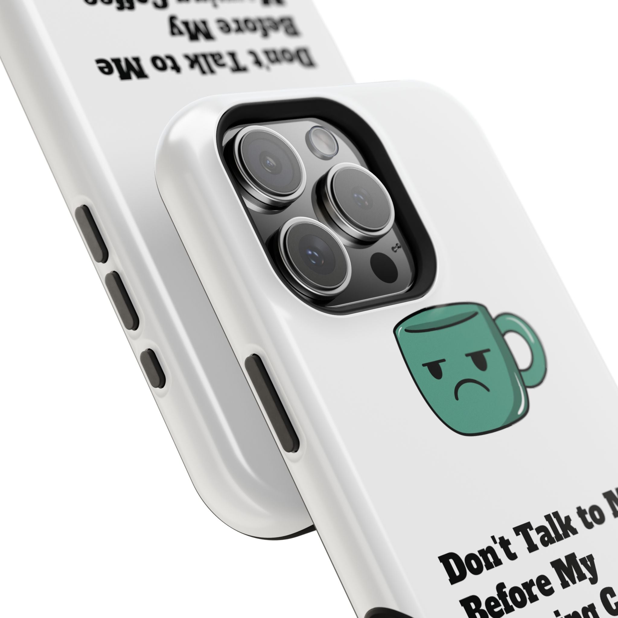 Coffee-Themed Magnetic Phone Cases, Funny Gift for Coffee Lovers, Morning Essential, Quirky Phone Accessories, Unique Merchandise