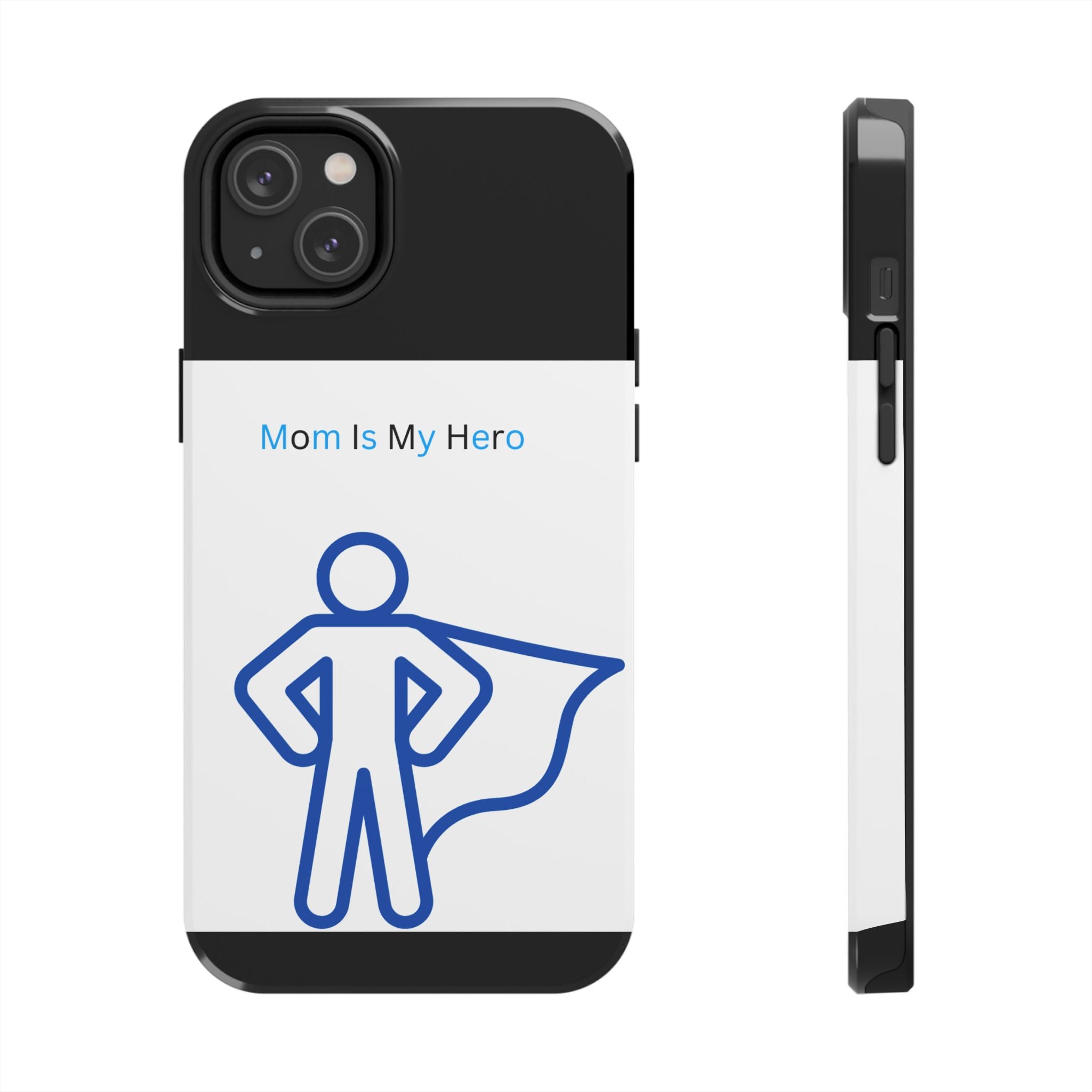 Mom Is My Hero Tough Phone Cases | Gifts for Moms, Hero Phone Cover, Durable Phone Case, Mother's Day, Super Mom Gift