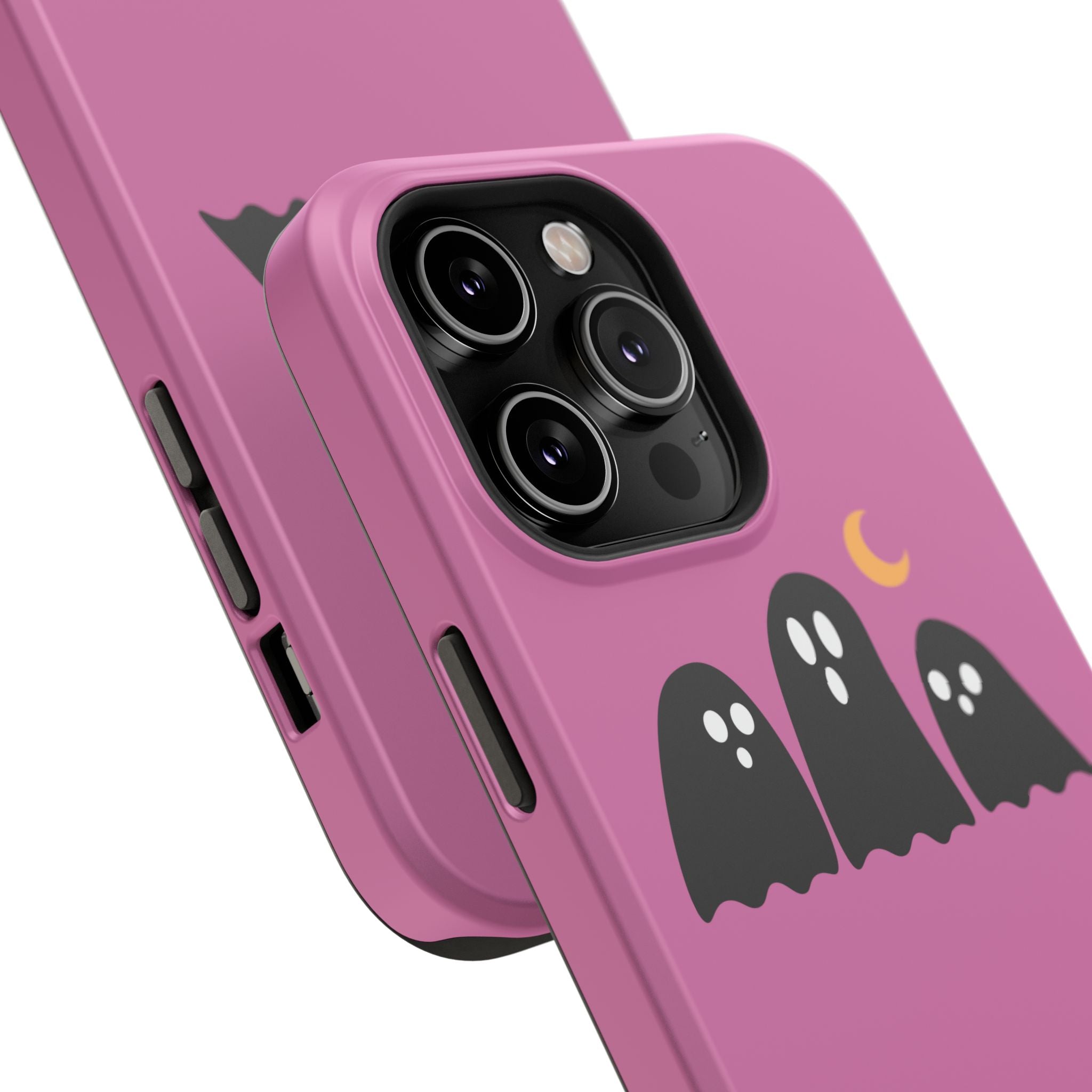 Ghostly Boo University Impact-Resistant Cases, Cute Phone Cover, Halloween Gift, College Student Accessory, Alumni Case