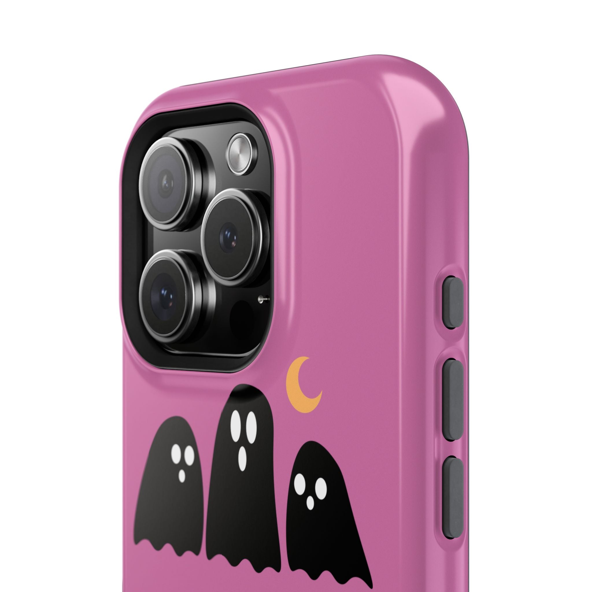 Ghostly Boo University Impact-Resistant Cases, Cute Phone Cover, Halloween Gift, College Student Accessory, Alumni Case