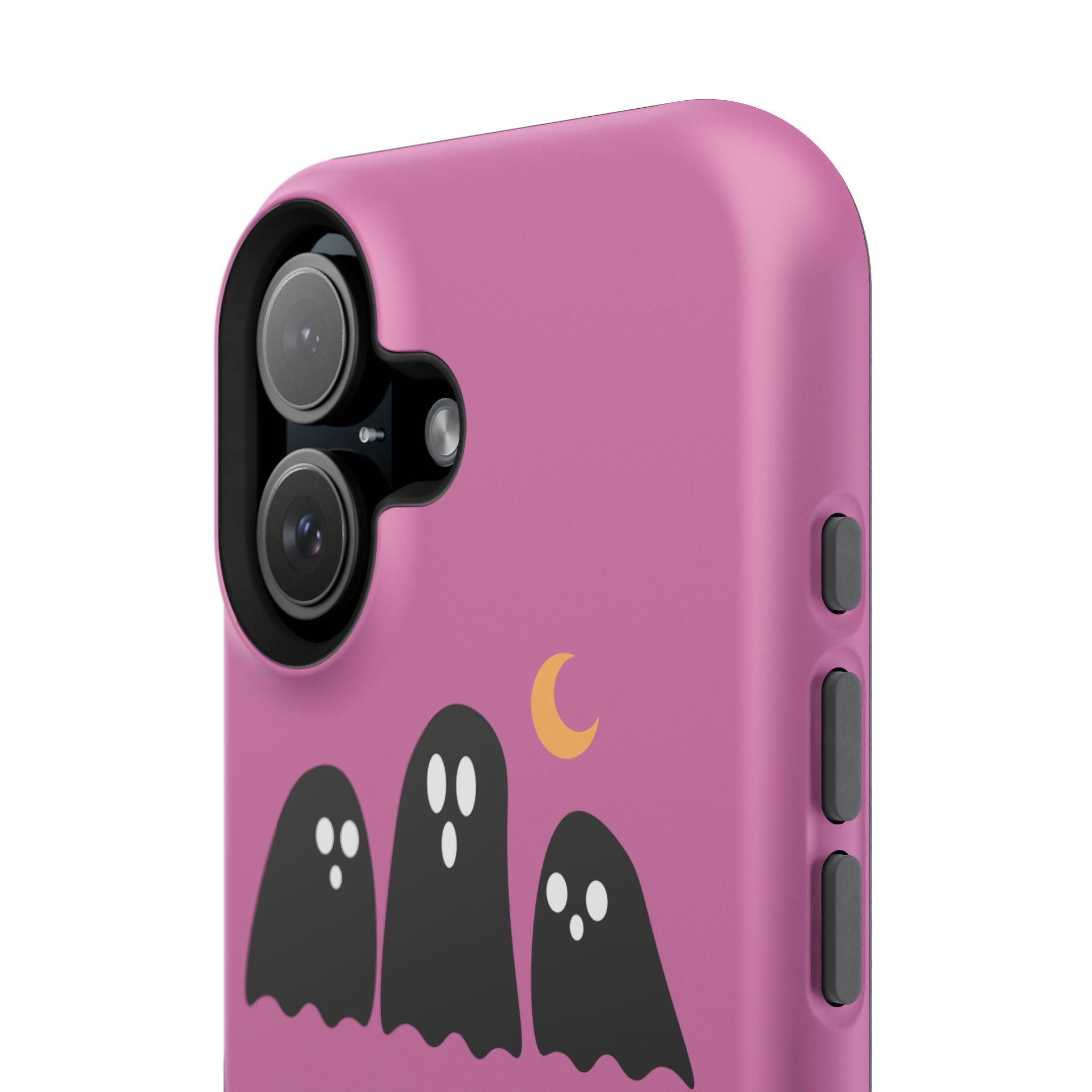 Ghostly Boo University Impact-Resistant Cases, Cute Phone Cover, Halloween Gift, College Student Accessory, Alumni Case