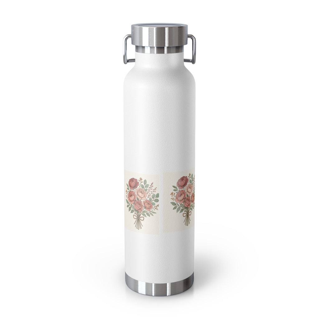 Bride Crew Insulated Water Bottle | Wedding Gift, Bridal Party Favor, Engagement Party, Floral Design, Eco-Friendly Beverage Container