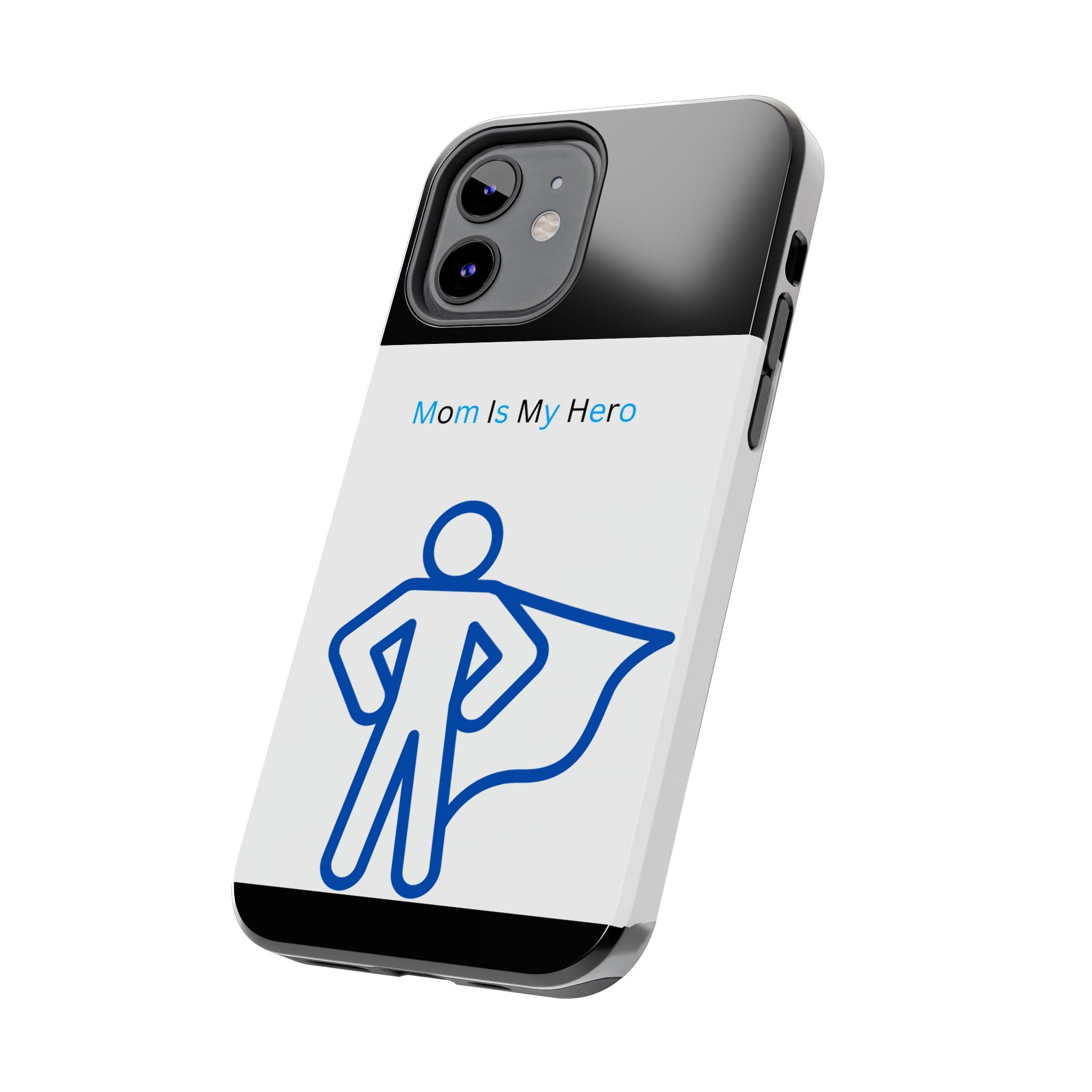 Mom Is My Hero Tough Phone Cases | Gifts for Moms, Hero Phone Cover, Durable Phone Case, Mother's Day, Super Mom Gift