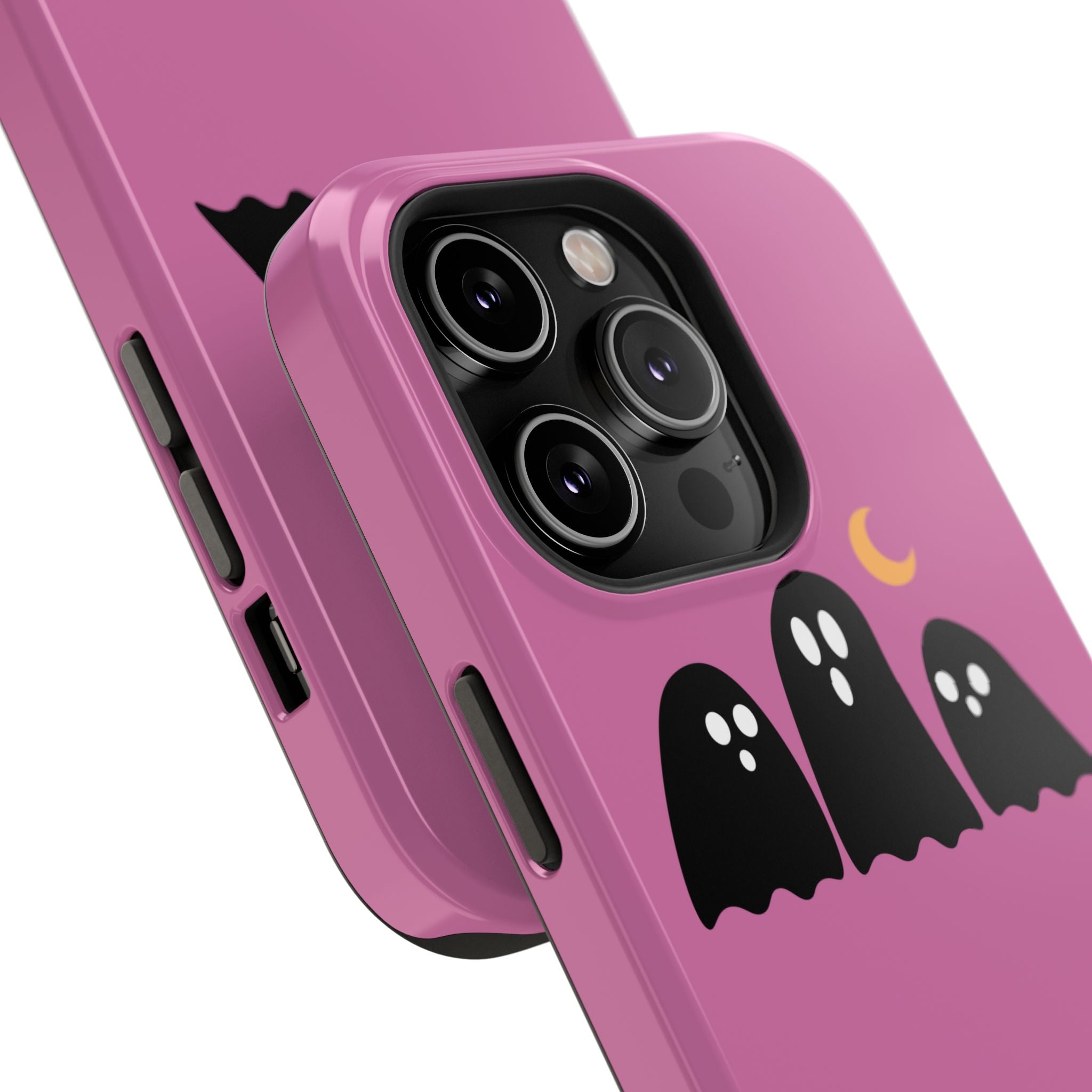 Ghostly Boo University Impact-Resistant Cases, Cute Phone Cover, Halloween Gift, College Student Accessory, Alumni Case