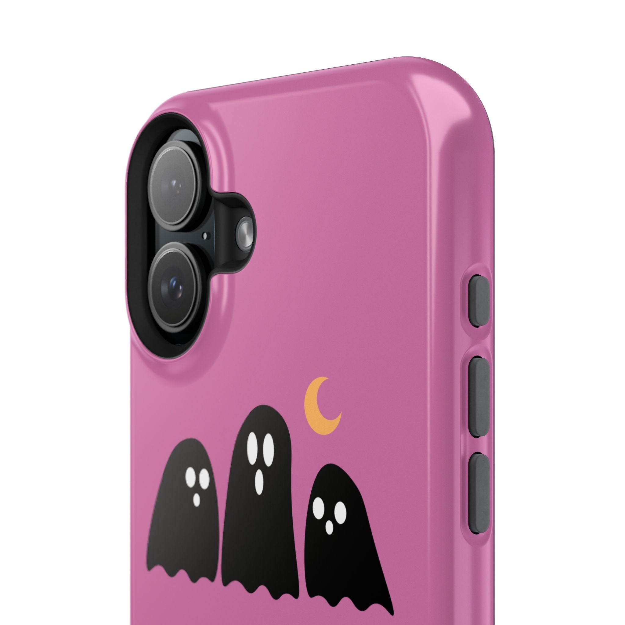 Ghostly Boo University Impact-Resistant Cases, Cute Phone Cover, Halloween Gift, College Student Accessory, Alumni Case