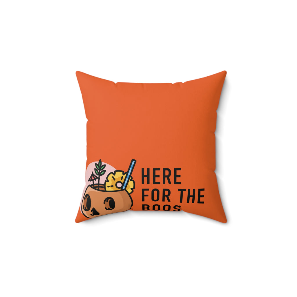 Festive Decorative Pillow with Fun Halloween Quotes, Seasonal Home Decor, Cozy Fall Accent, Halloween Celebration Gift, Autumn Pillow