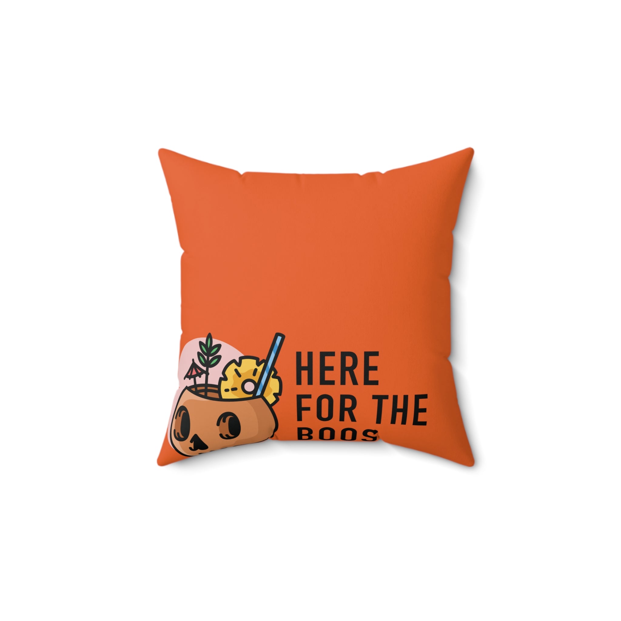 Festive Decorative Pillow with Fun Halloween Quotes, Seasonal Home Decor, Cozy Fall Accent, Halloween Celebration Gift, Autumn Pillow