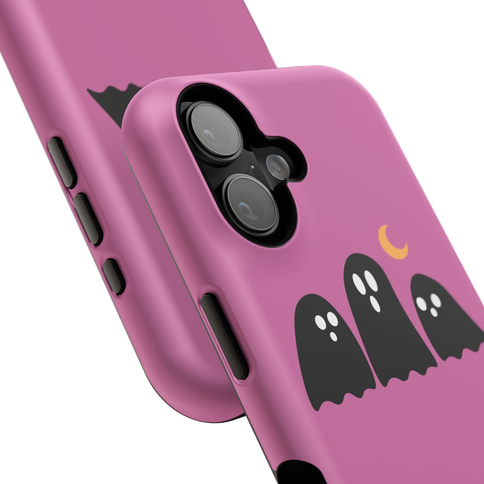 Ghostly Boo University Impact-Resistant Cases, Cute Phone Cover, Halloween Gift, College Student Accessory, Alumni Case