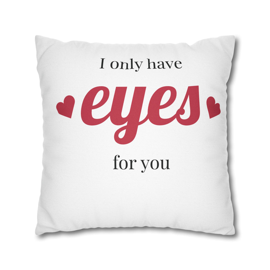 Heartfelt Pillowcase Gift for Couples, Bedroom Decor, Cozy Home Accessory, Funny Quotes, Valentine's Day, Love Gifts