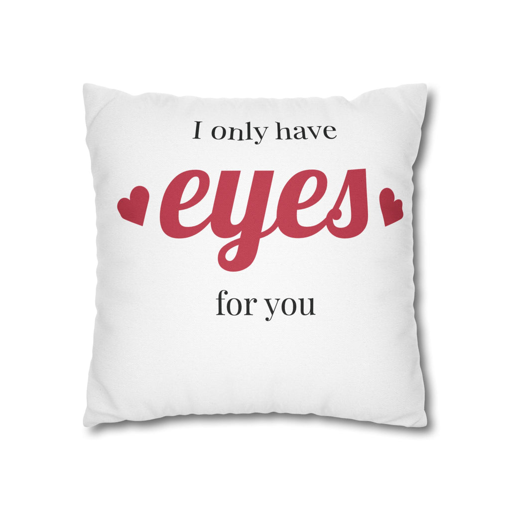 Heartfelt Pillowcase Gift for Couples, Bedroom Decor, Cozy Home Accessory, Funny Quotes, Valentine's Day, Love Gifts