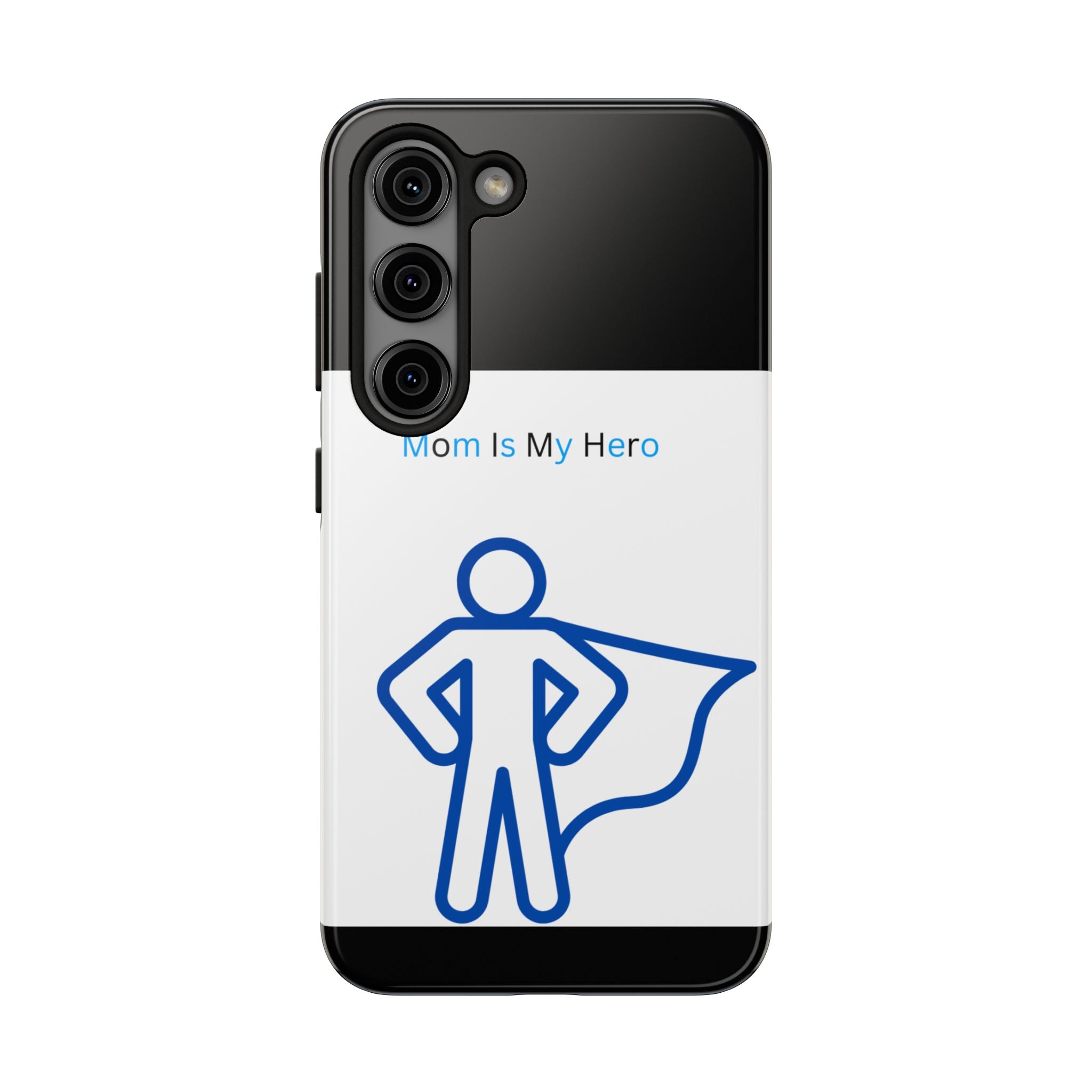 Mom Is My Hero Tough Phone Cases | Gifts for Moms, Hero Phone Cover, Durable Phone Case, Mother's Day, Super Mom Gift