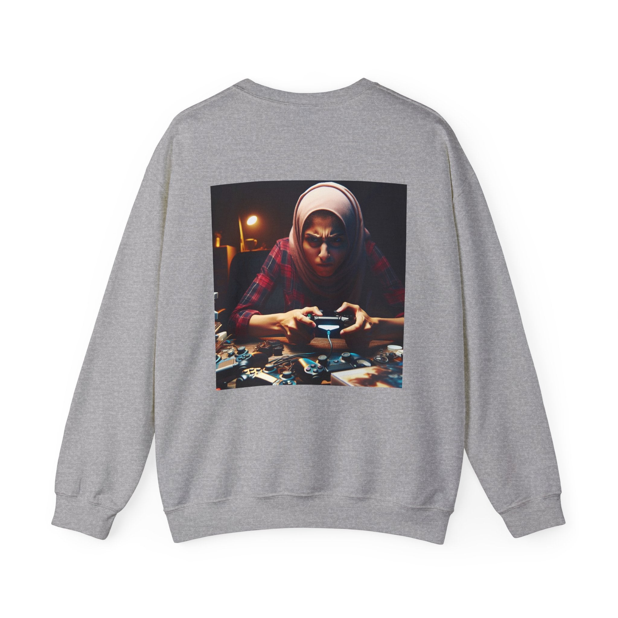 Unisex Gamer Sweatshirt - Cozy Crewneck, Perfect Gift for Gamers, Casual Wear, Gaming Apparel, Unique Sweatshirt