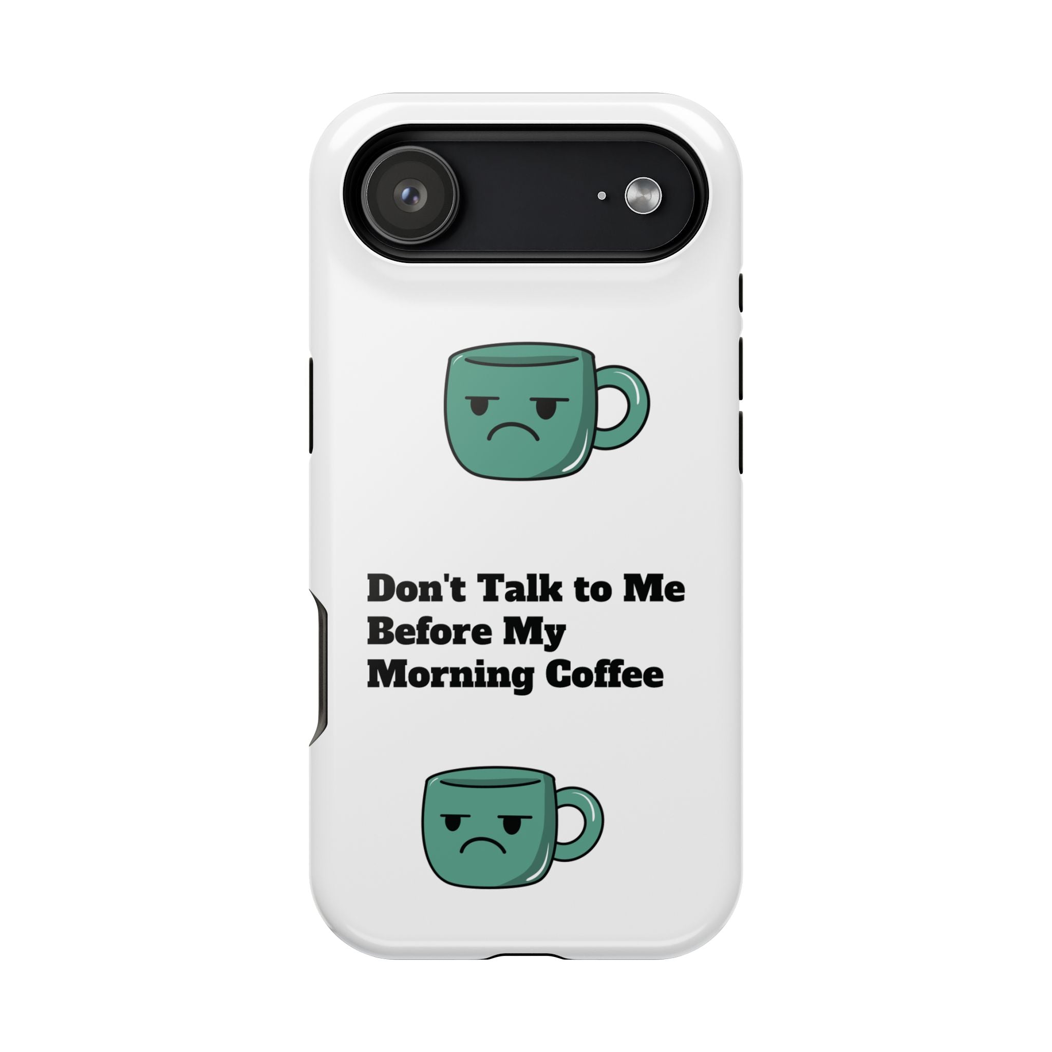 Coffee-Themed Magnetic Phone Cases, Funny Gift for Coffee Lovers, Morning Essential, Quirky Phone Accessories, Unique Merchandise