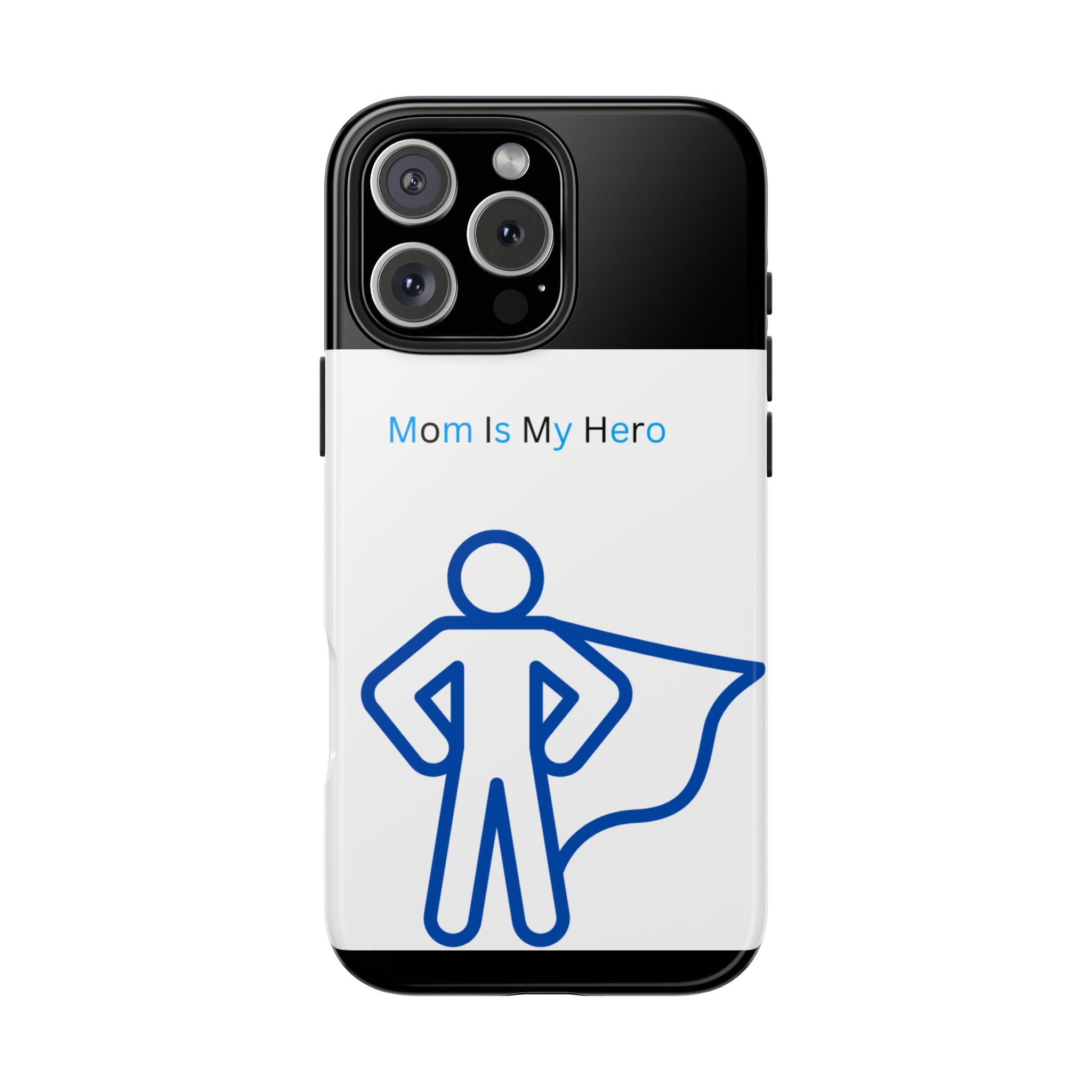Mom Is My Hero Tough Phone Cases | Gifts for Moms, Hero Phone Cover, Durable Phone Case, Mother's Day, Super Mom Gift