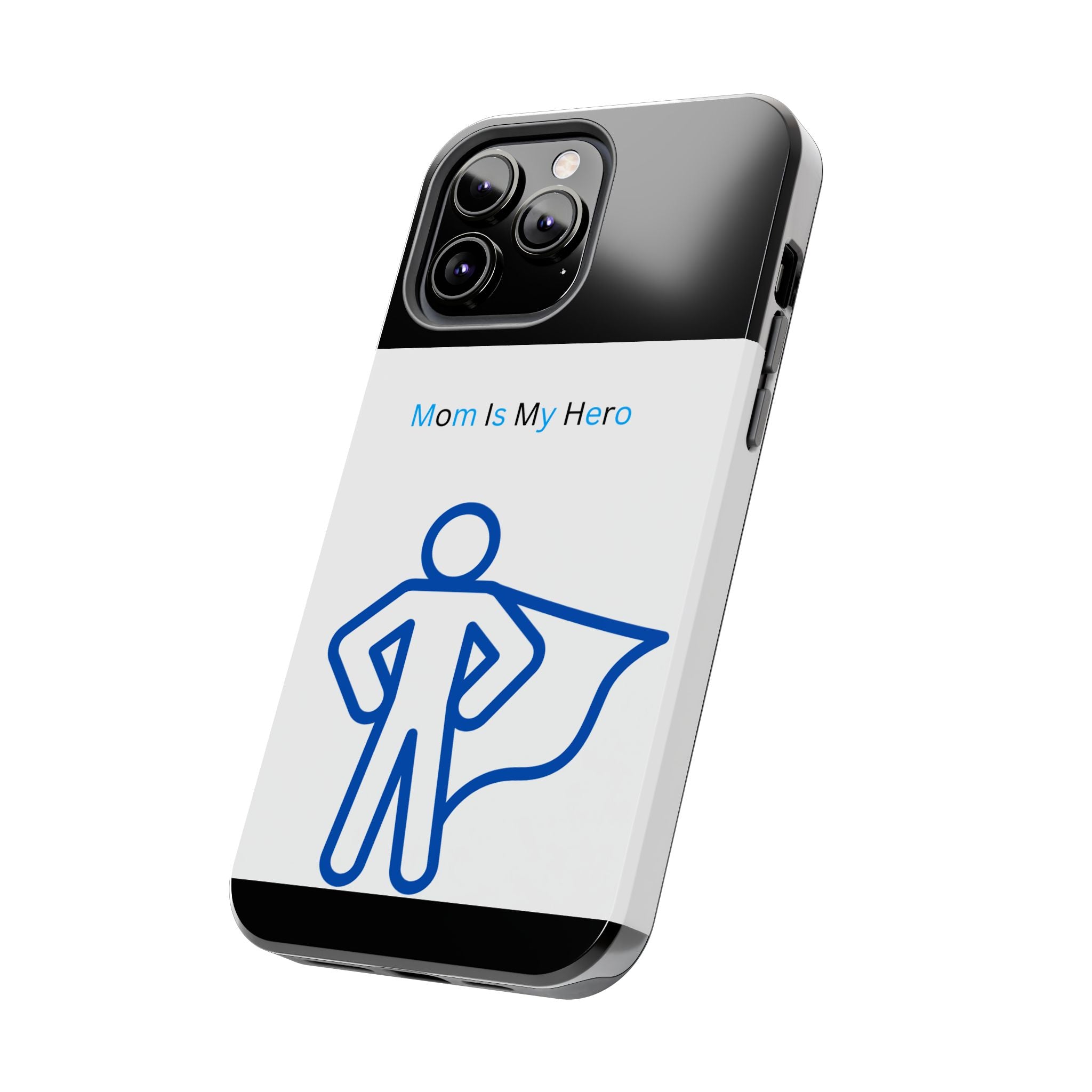 Mom Is My Hero Tough Phone Cases | Gifts for Moms, Hero Phone Cover, Durable Phone Case, Mother's Day, Super Mom Gift