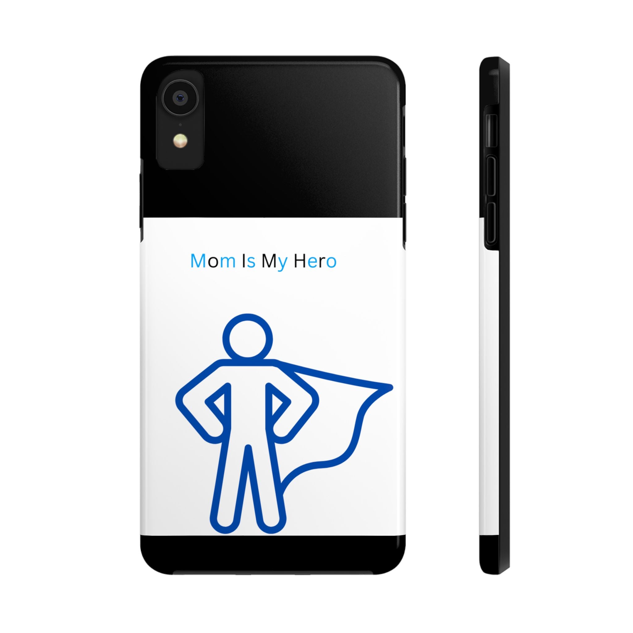 Mom Is My Hero Tough Phone Cases | Gifts for Moms, Hero Phone Cover, Durable Phone Case, Mother's Day, Super Mom Gift
